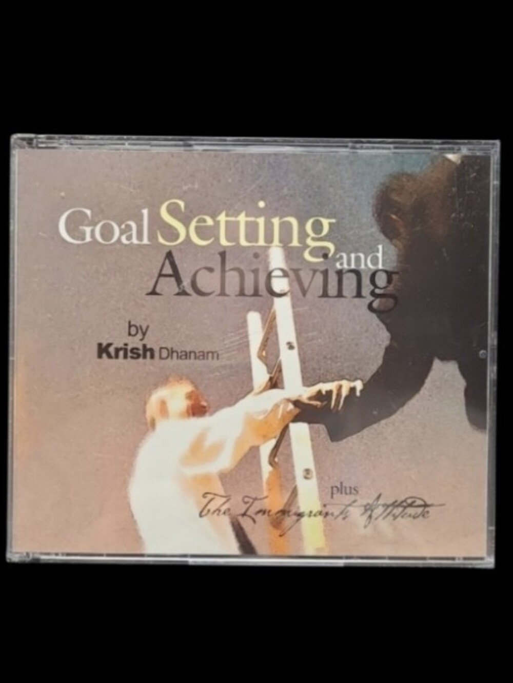 NEW - AUDIO CD's GOAL SETTING & ACHIEVING+THE IMIGRANTS ATTITUDE-BY KRISH DHANAM